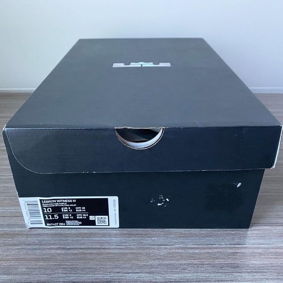 Nike LeBron Witness IV Basketball Shoes Lakers - Picture 12 of 12
